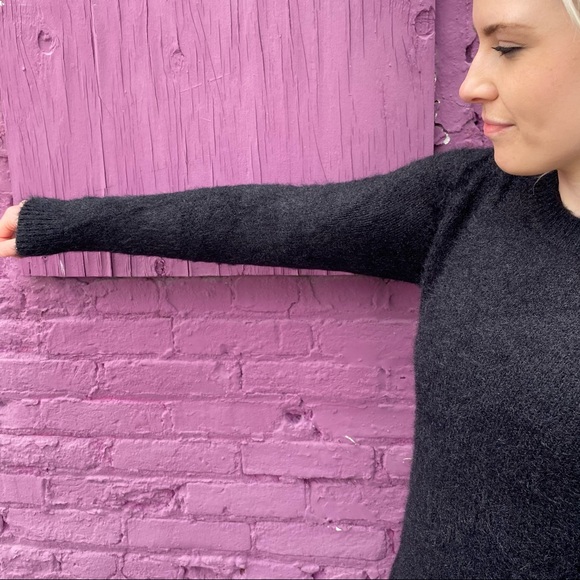 A New Day Black Eye Lash Sweater - Picture 5 of 7